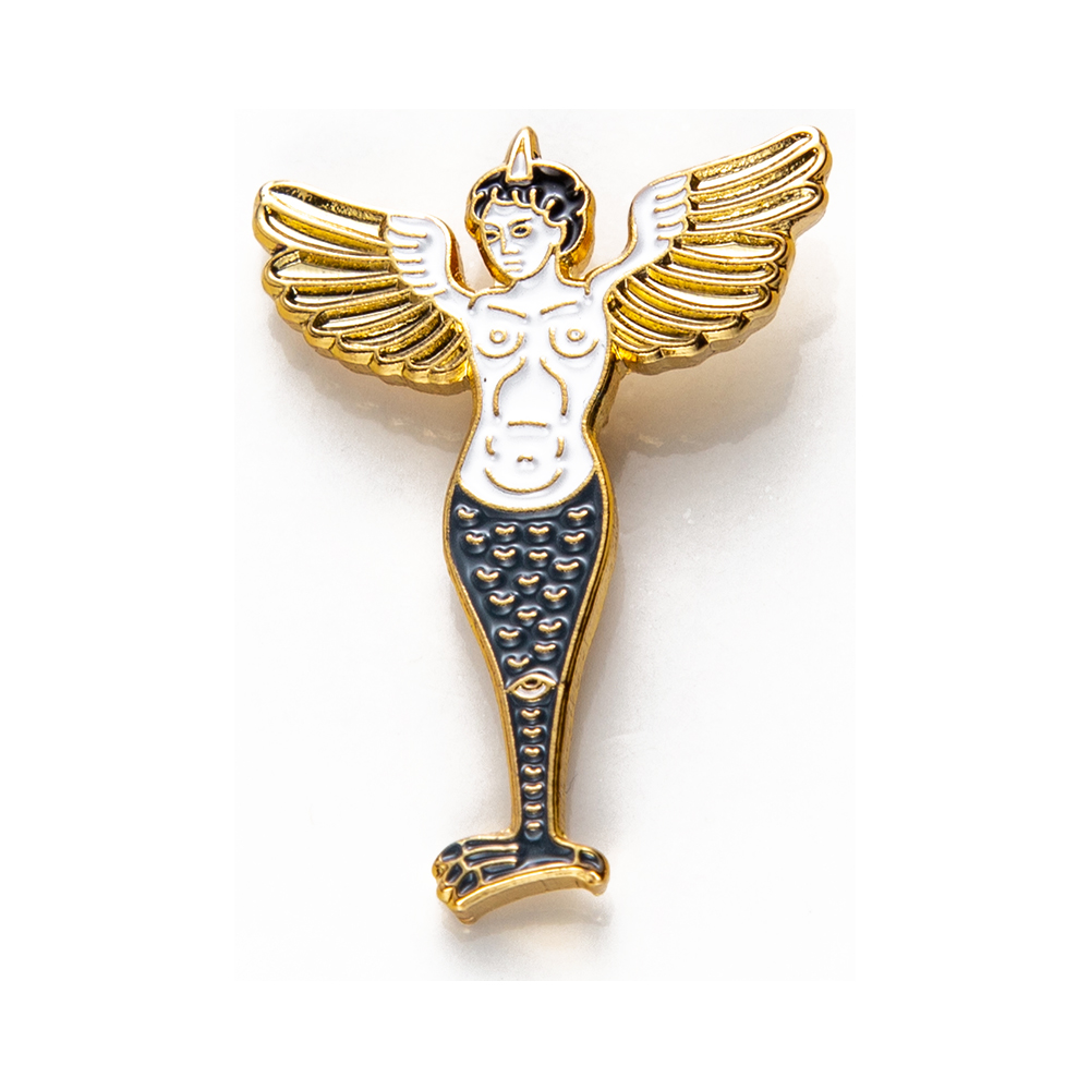 1085639 Значок эмалированный №29 Гарпия Santreyd 