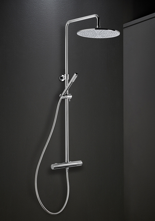 1381695 Mix Round 150Cc M Овальная Душевая Головка 340X220Mm Hafa  Хромированный 