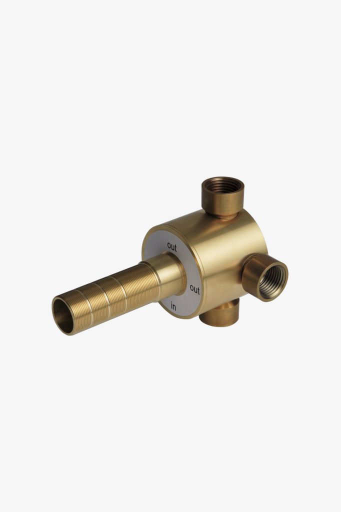 GUDV23 Универсальный двухходовой переключающий клапан для душевых систем с балансировкой давления Waterworks Universal