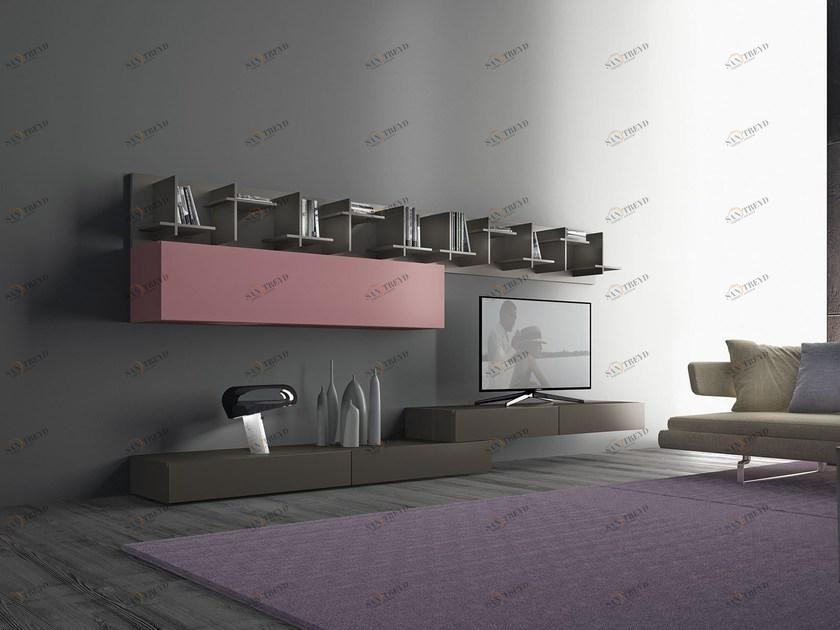 Presotto Модульная деревянная стенка для хранения вещей I-modulart_20 sun-id-1444306