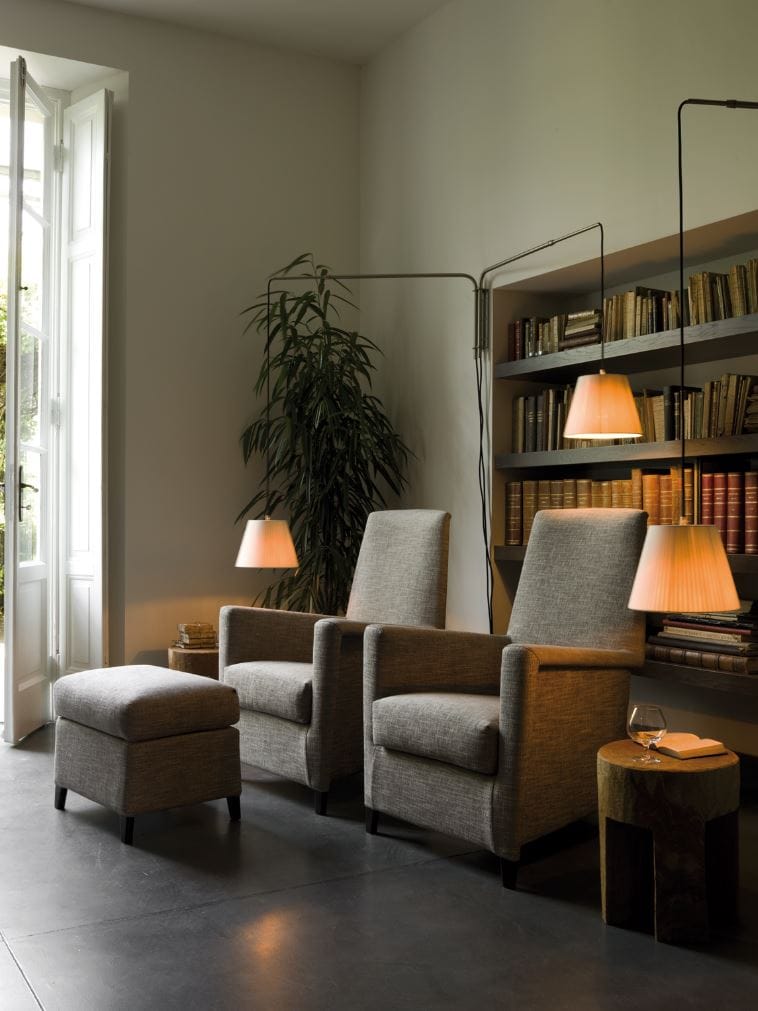 Съемный пуф из ткани Verzelloni Calvino ARCH-00103283 - Вид №1