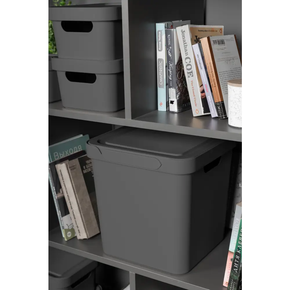 Santreyd Luxe — универсальный ящик для хранения с крышкой 82679369 Econova STLM-0033908 - Вид №8