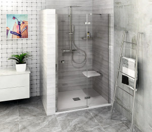 FL1480L Polysan Ширмы для душа FORTIS LINE