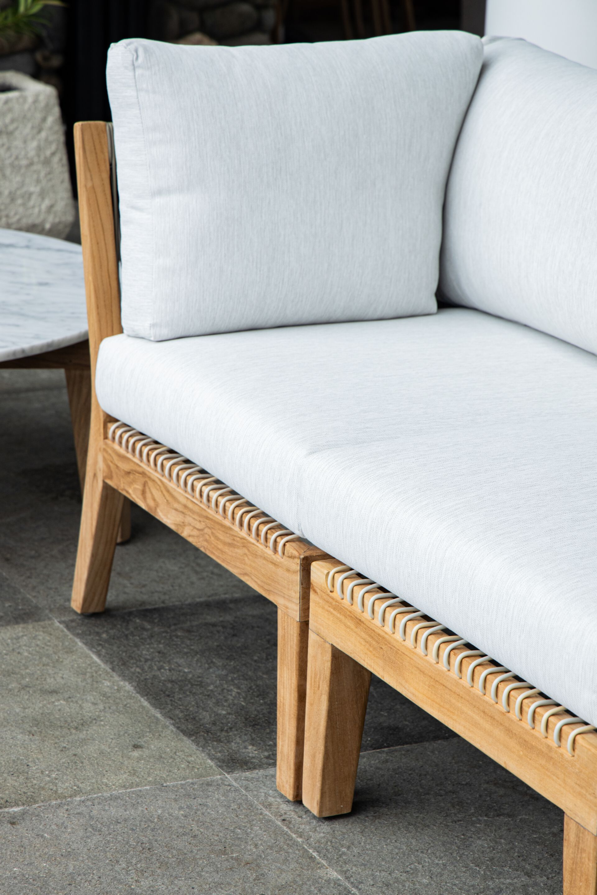 Угловое садовое кресло из ткани cbdesign ARCH-00005985 - Вид №2