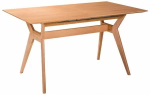 506 Стол раскладной Нарвик натуральный бук, 120 см R-HOME