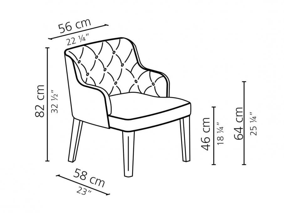 Мягкий стул из ткани Casamilano Royale ARCH-00042791 - Вид №7