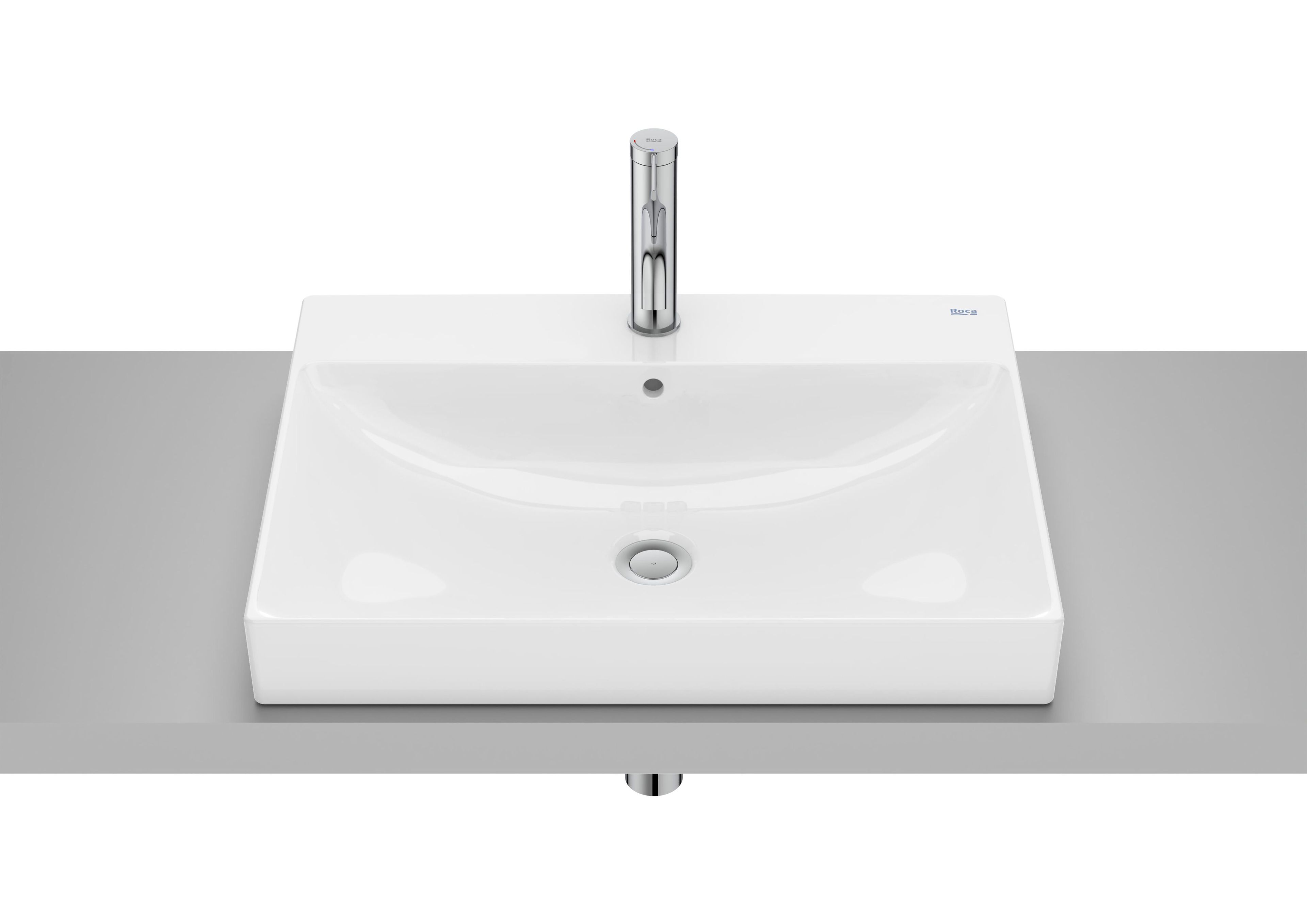 Керамическая прямоугольная одиночная раковина Roca Ona ARCH-00068519 - Вид №1