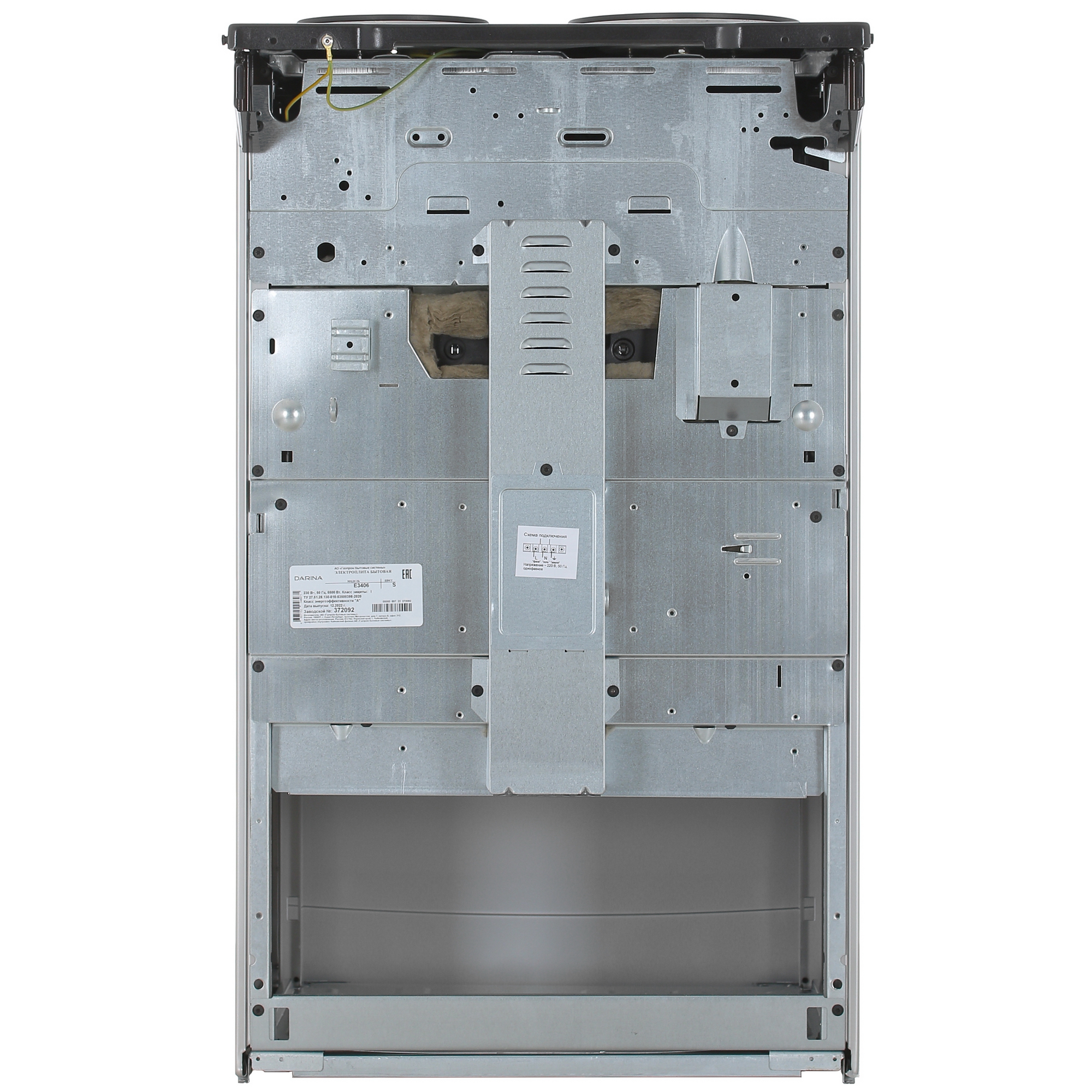 9934918 Электрическая плита DARINA E 3406 S серебристый STDN-0118806 - Вид №9