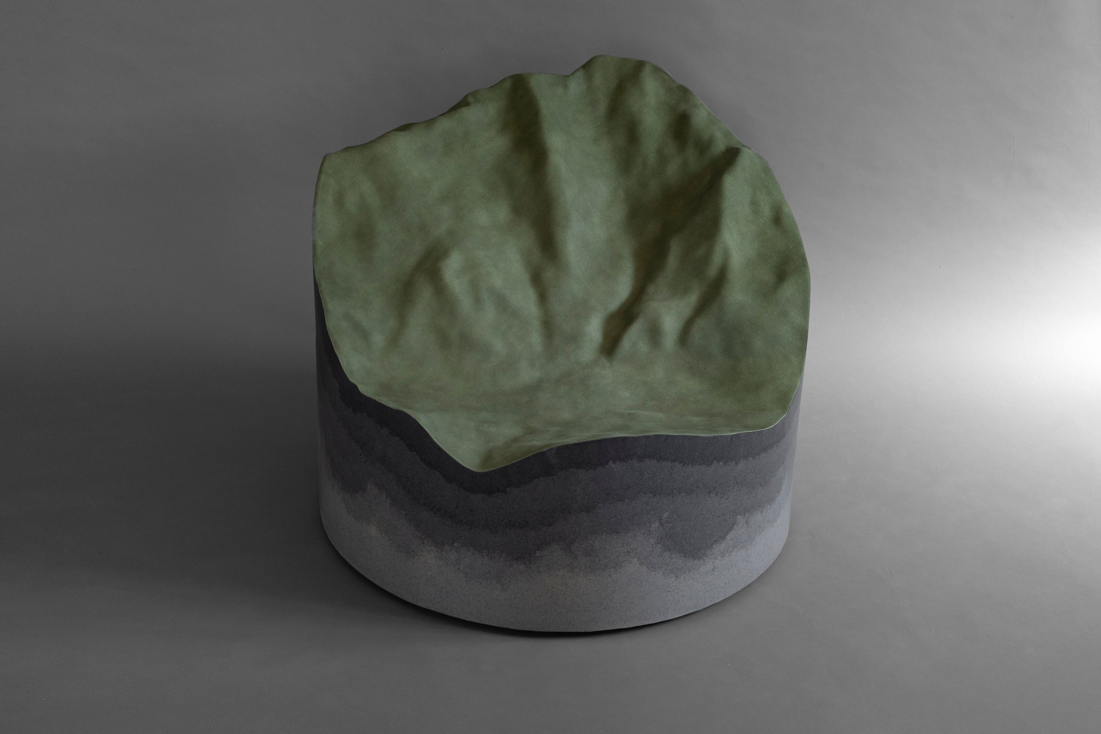 Бархатное кресло alcarol Geomorphic 2023 ARCH-00006538 - Вид №2