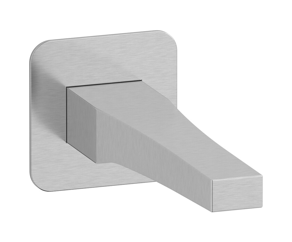 Настенный излив WE ARE IB tw305cc Brushed Nickel Twitter