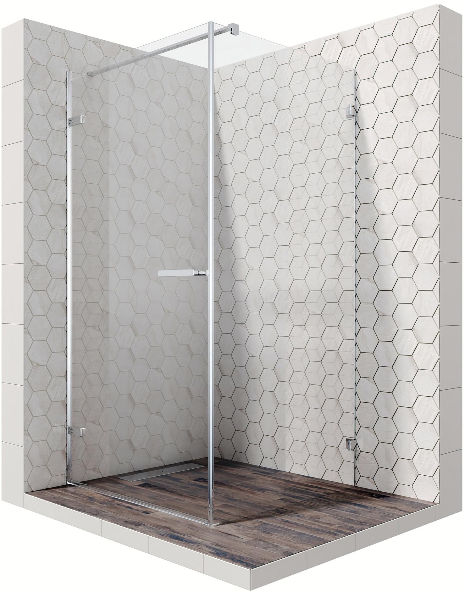 Душевое ограждение Ambassador Abner 10011102L (1000x1000x2000), 1 место 