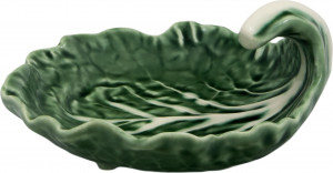 10600168 Bordallo Pinheiro Блюдо малое на ножках Bordallo Pinheiro Капуста 12см, керамика Керамика