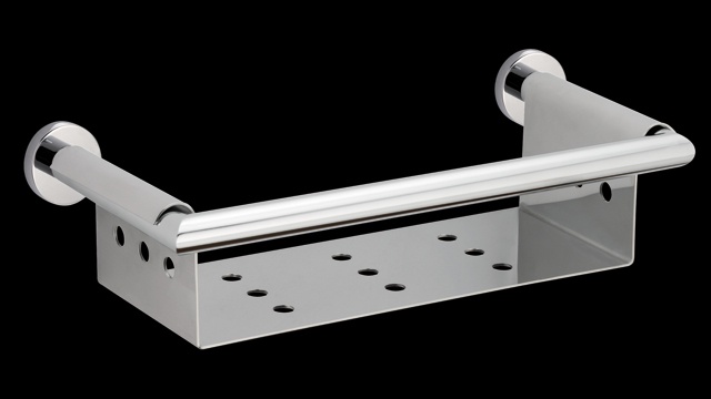 AE137 Полка подвесная для душевой кабины, 25 см. bagno&associati AMBIENTE ELITE Bagno & Associati