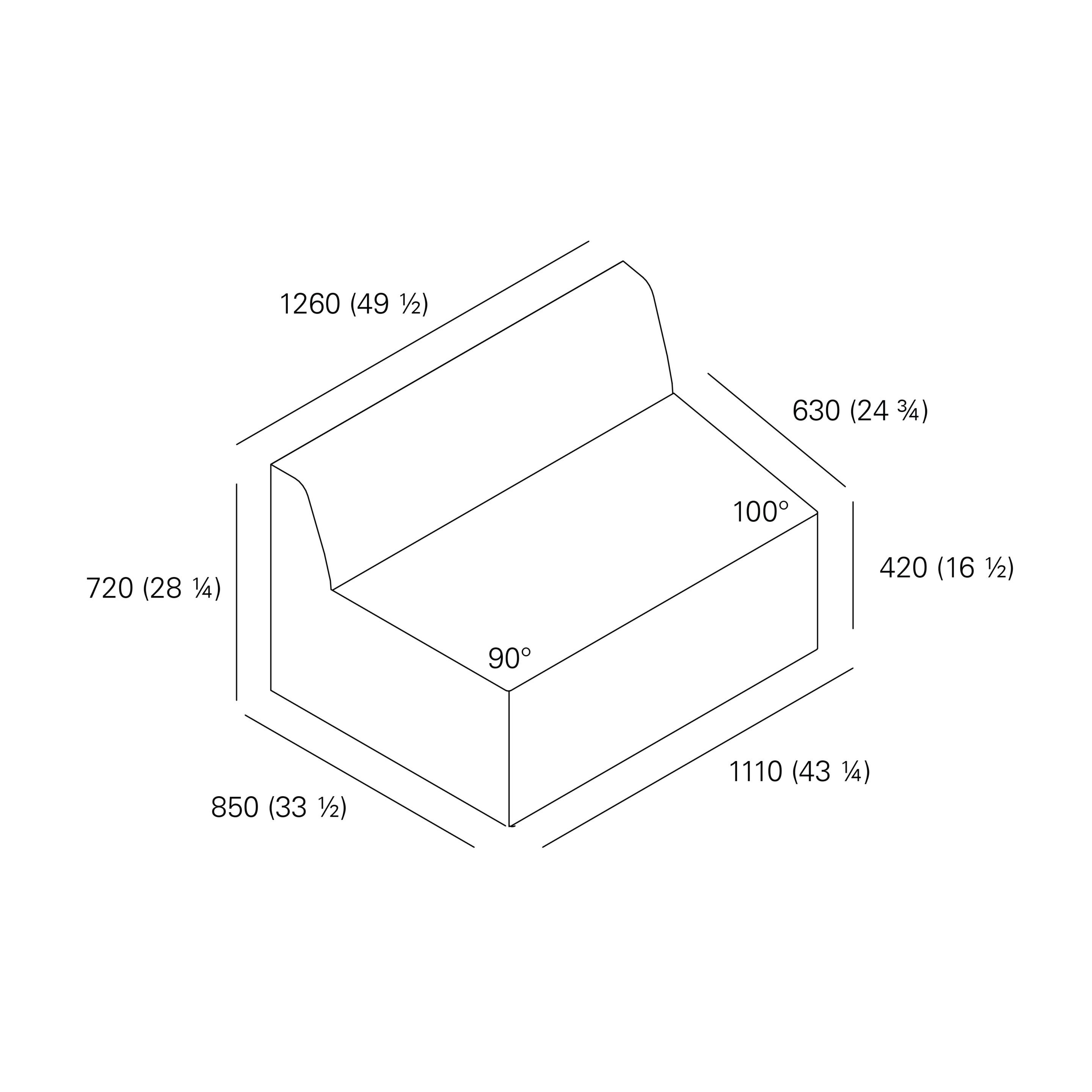 Модульный диван e15 KERMAN ARCH-00096233 - Вид №21