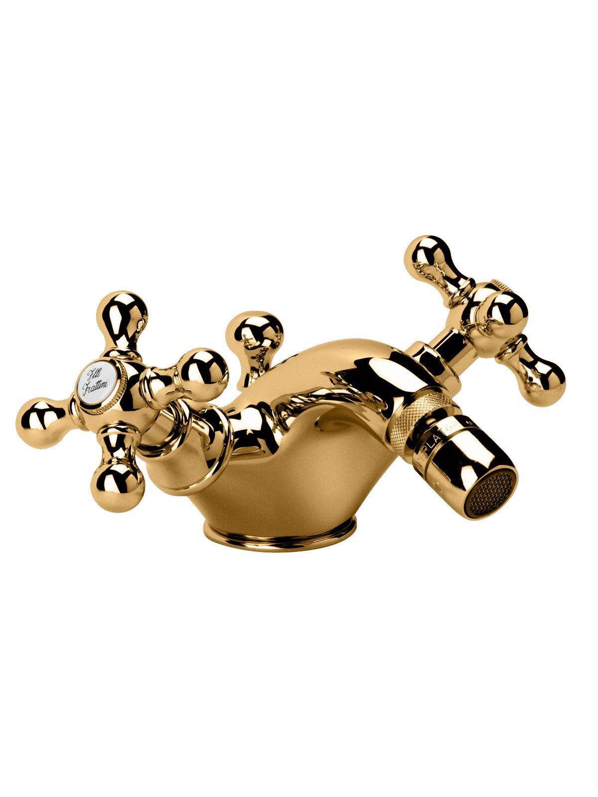 Смеситель для биде с одним отверстием и автоматическим сливом Rubinetterie Frattini Dedra ARCH-00083230 - Вид №1