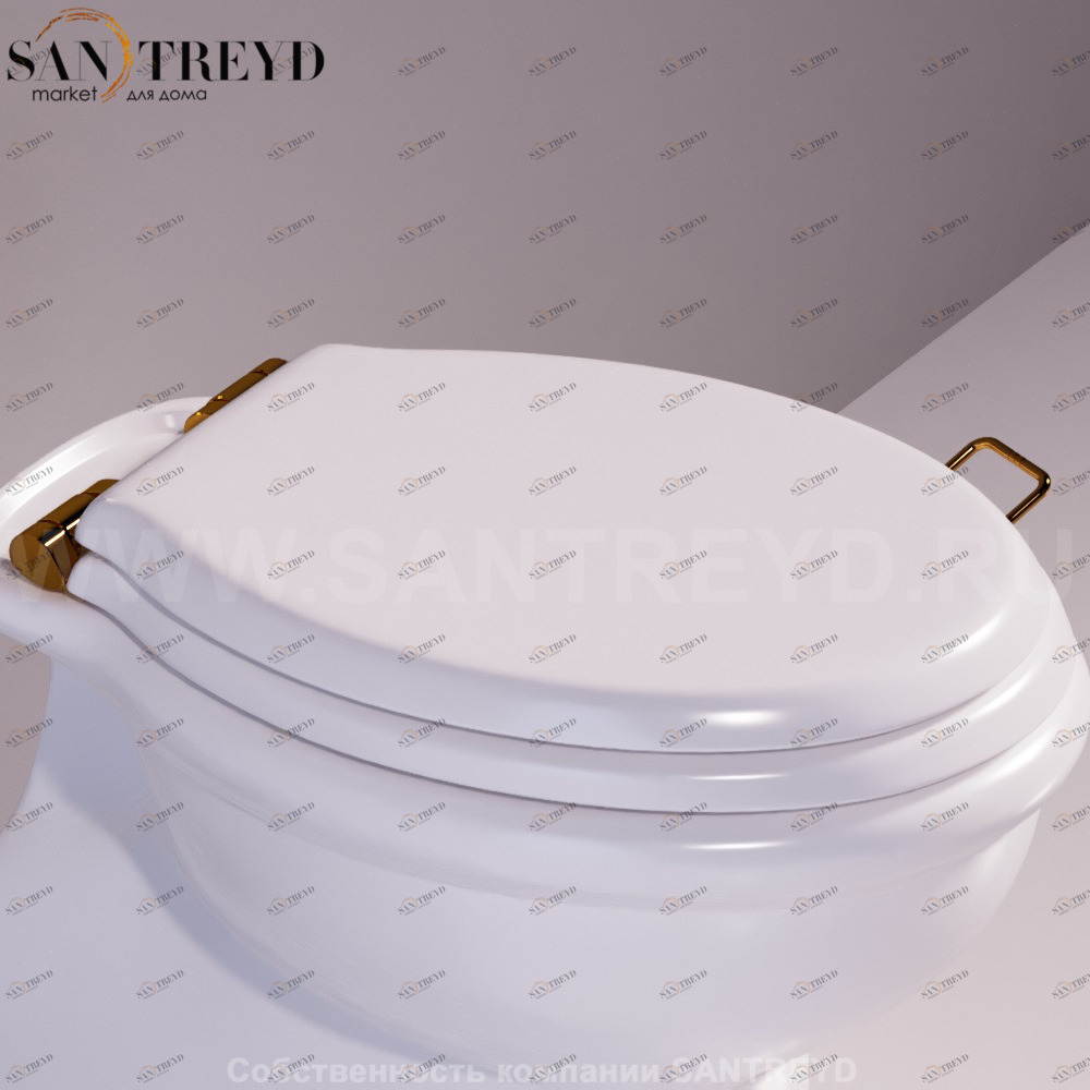 LA007D04BIANCOOR Крышка сиденье для унитаза Simas Lante