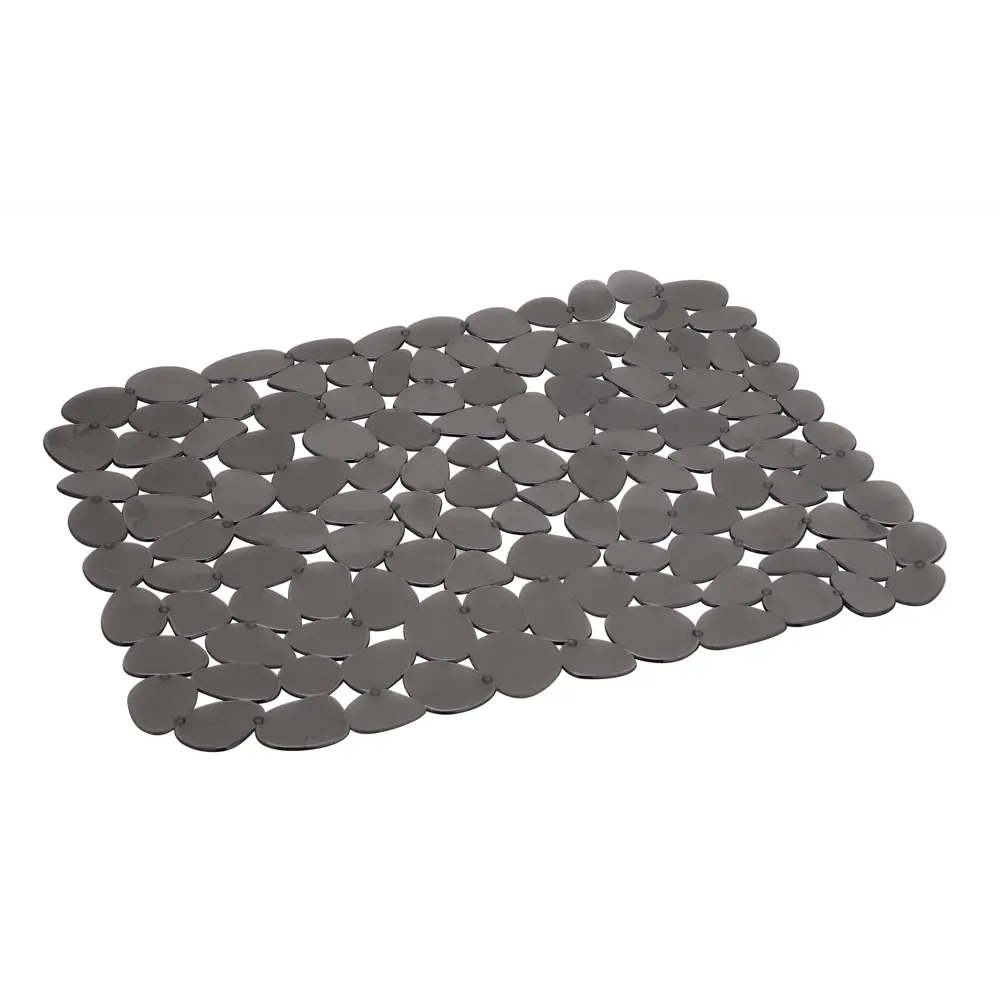 Коврик для мойки Delinia 40x30.5 см силикон сталь цвет серый STLM-2140145