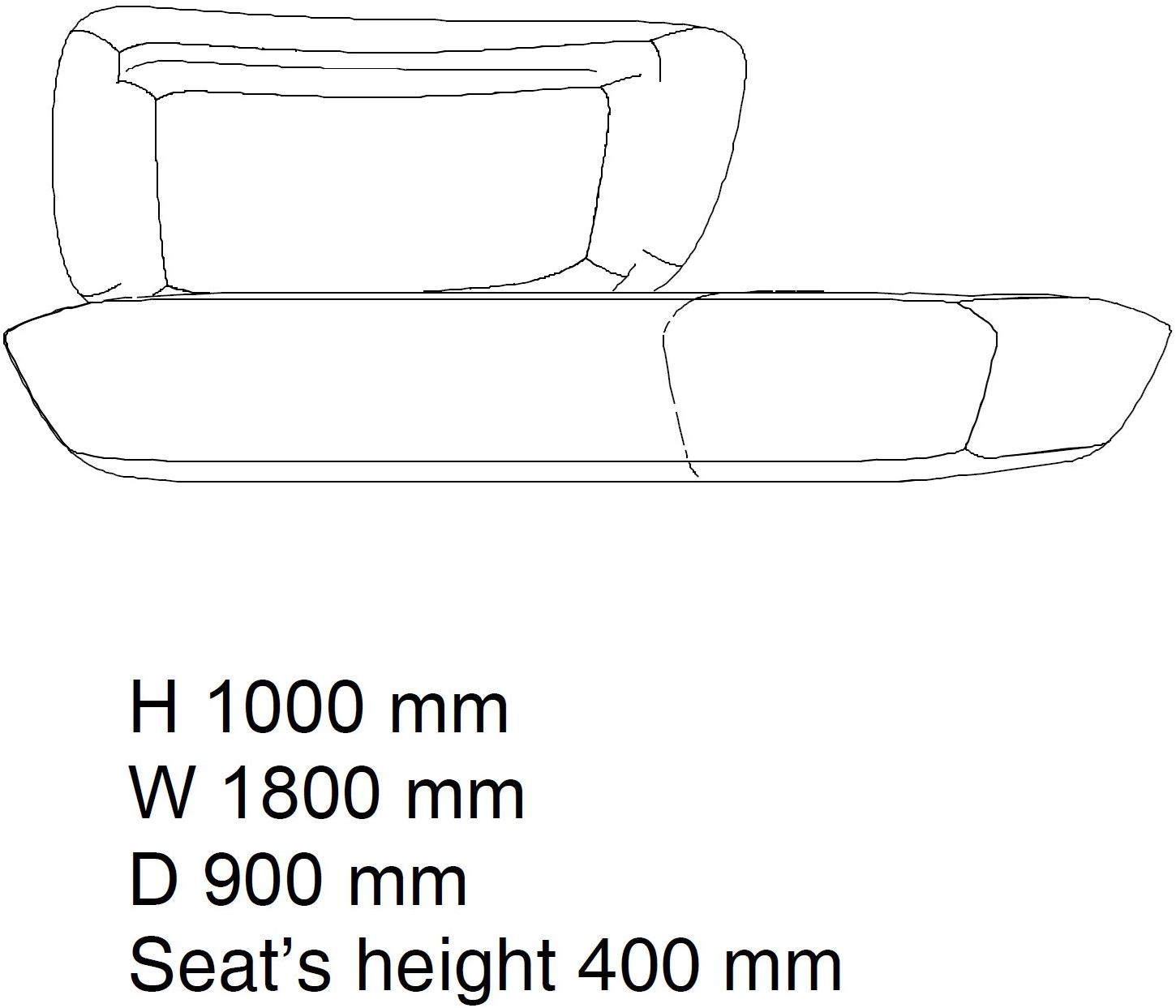 EmmeBi Мягкий бархатный шезлонг Soho sun-id-1486982 - Вид №3