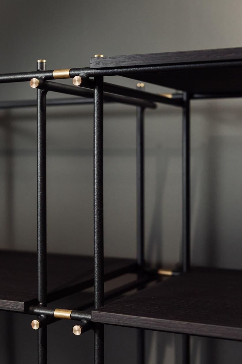 Vibieffe Модульный книжный шкаф из дуба E_spirit book sun-id-1406305 - Вид №2