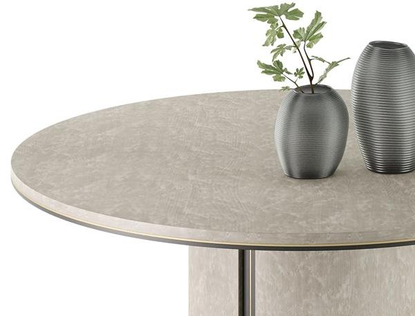 FRATO Круглый обеденный стол из дерева  Ffu130019aaa  - Вид №2