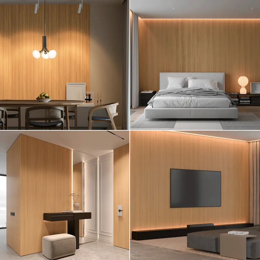 Santreyd Natur Trapeze - акустические МДФ-панели с текстурой натурального дуба 86544353 STLM-0069929 - Вид №2