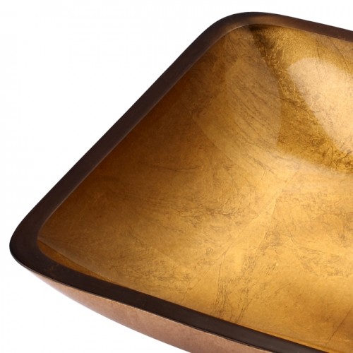 GVR-210-RE Накладная раковина на столешницу  прямоугольная Krausru  - Вид №5