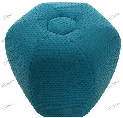 HC28 Cosmo Пуф из круглой ткани с обивкой  23f004 