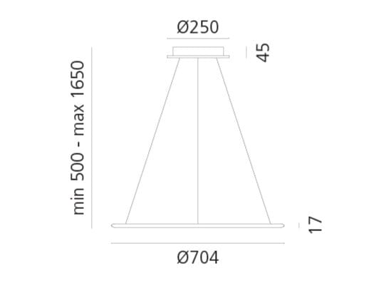 Алюминиевый светодиодный подвесной светильник Artemide Discovery ARCH-00006068 - Вид №6