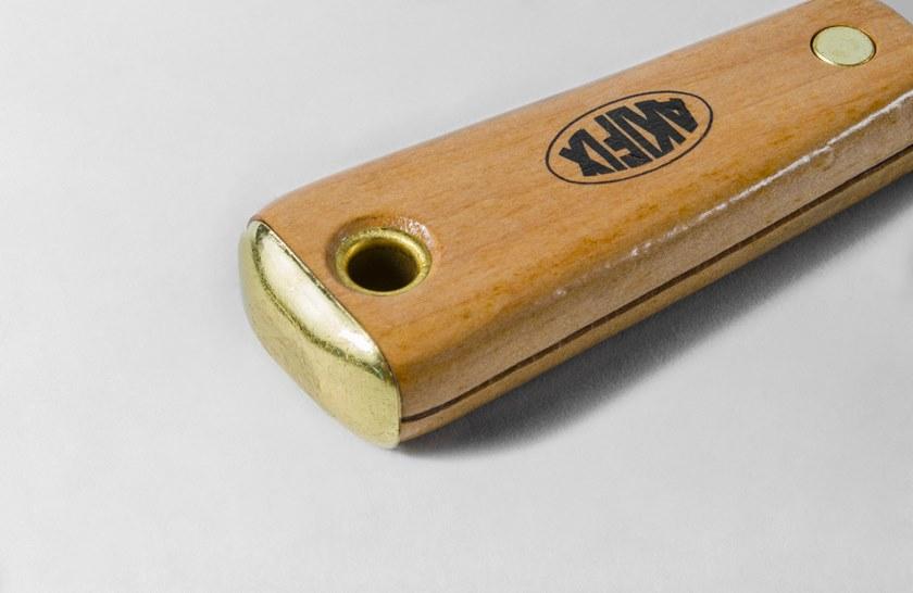 AKIFIX Шпатель из нержавеющей стали и дерева sun-id-1350650 - Вид №1