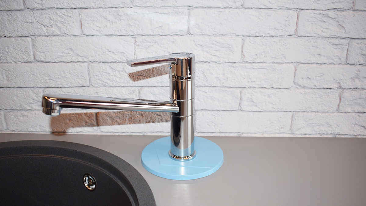 Подставка под смеситель Circle черная KIT KRAKEN  - Вид №5