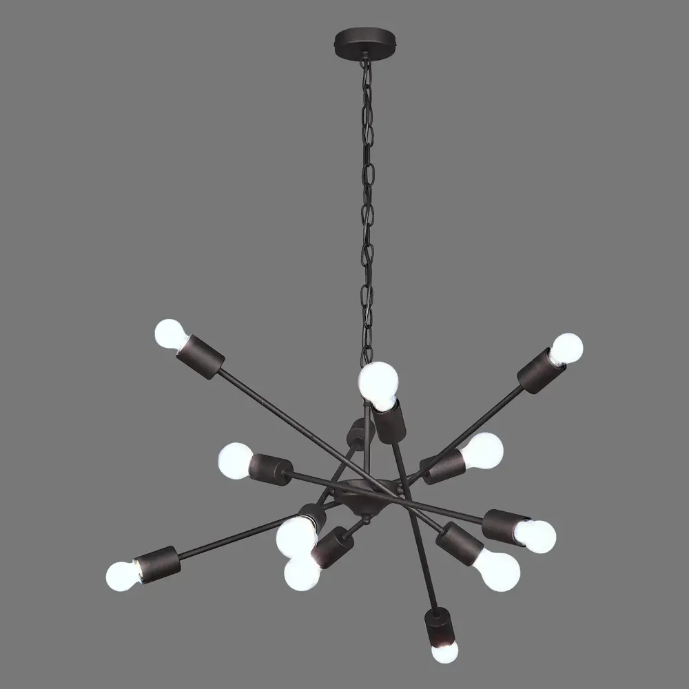 Vitaluce Спутник — подвесная люстра на 12 ламп для просторных помещений 82380090 STLM-0025944 - Вид №1