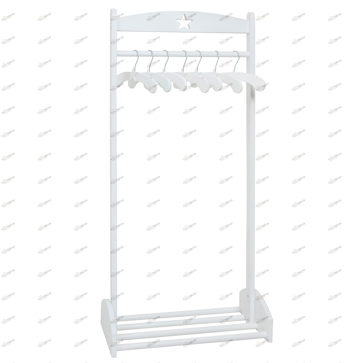 Напольная детская вешалка-стойка белая VAMVIGVAM  282107 Белый Santreyd 