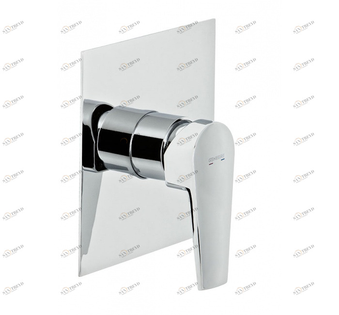 GENEBRE 64115 16 45 66 Смеситель для душа, однорычажный, встроенный 