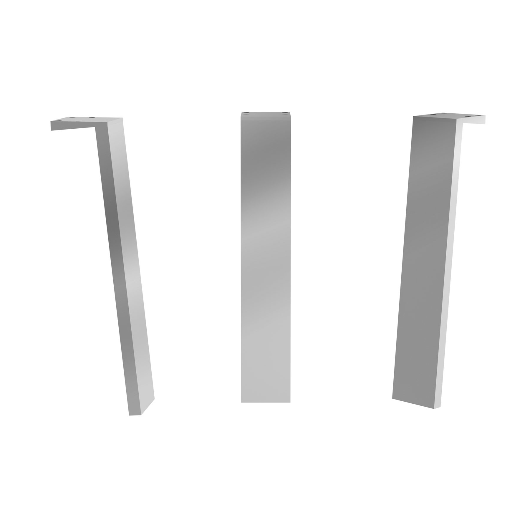 84137 SALGAR Комплект из 2 ножек KLIM ANODIZED Высота 230 мм 