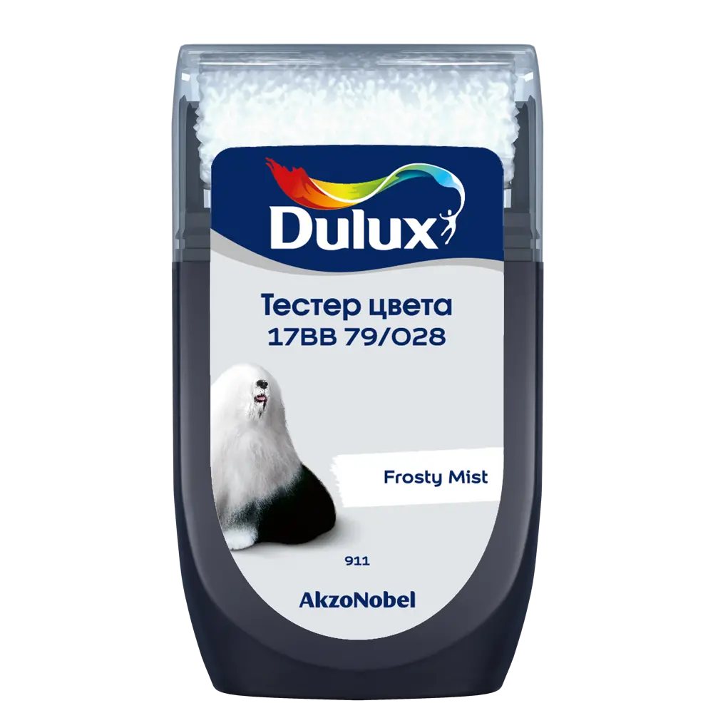 Тестер краски для стен Dulux 17BB 79/028 Frosty Mist 30 мл STLM-2164401 - Вид №1