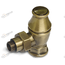 Вентиль нижний Rubinetterie Treemme серия "Liberty" 1/2 Bronzo 7685