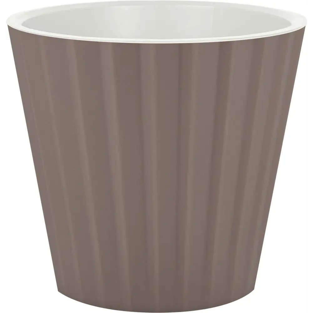 Горшок цветочный Ingreen Sand ø16 h14.6 см v2 л пластик французский платан STLM-2044677