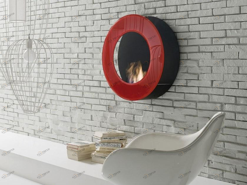 Italy Dream Design Настенный камин на биоэтаноле без дымохода Camini al bioetanolo sun-id-1361416