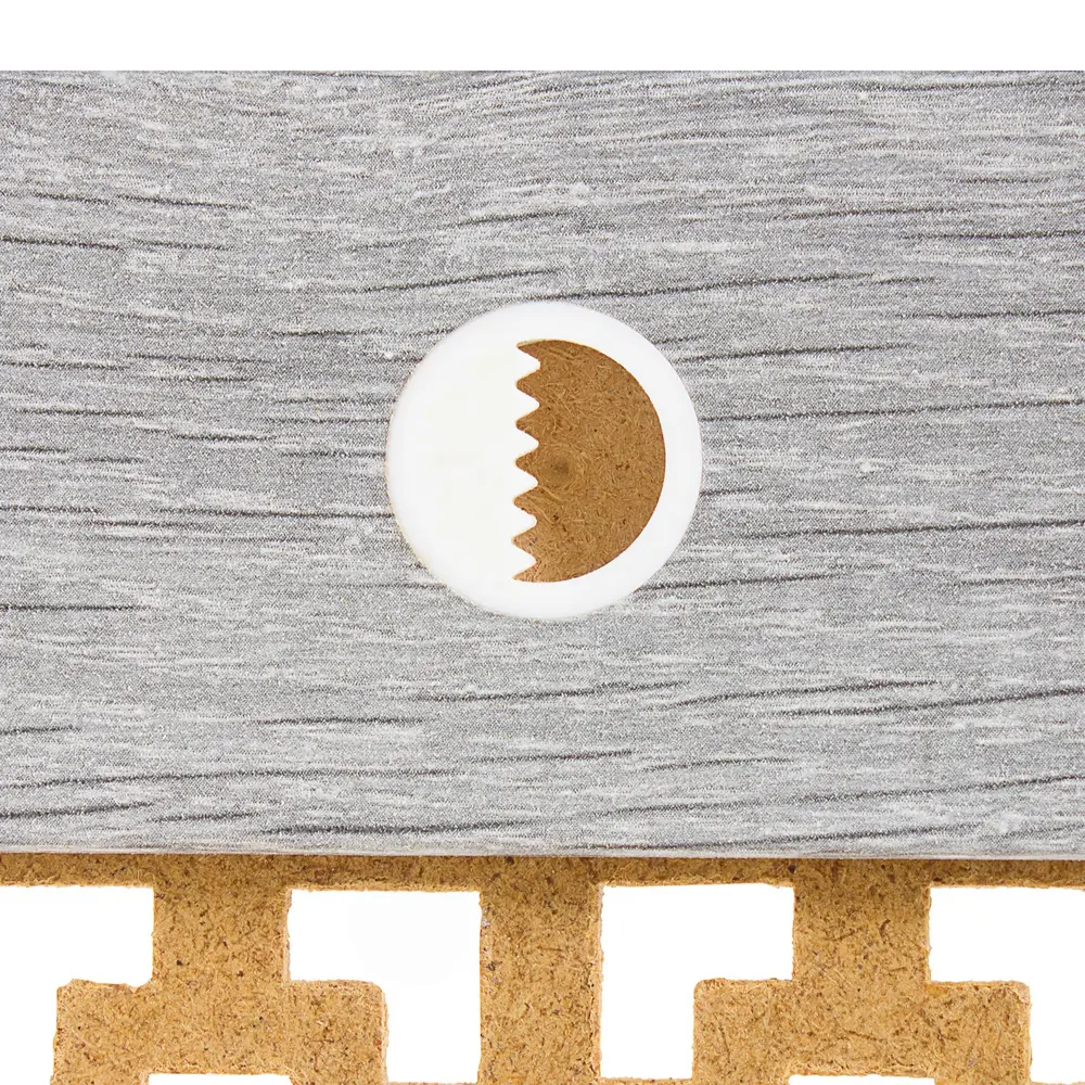 ЛАЙТ Экран для радиатора «Дамаско» 90×60 см в цвете дуб серый 18732541 STLM-1014842 - Вид №3