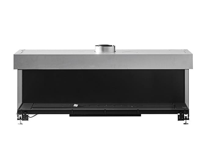 Газовый тройной фасадный камин Metalfire ARCH-00023259 - Вид №1