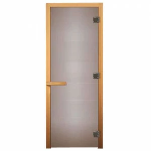 Везувий Дверь сатин матовая (ЛИСТВА)