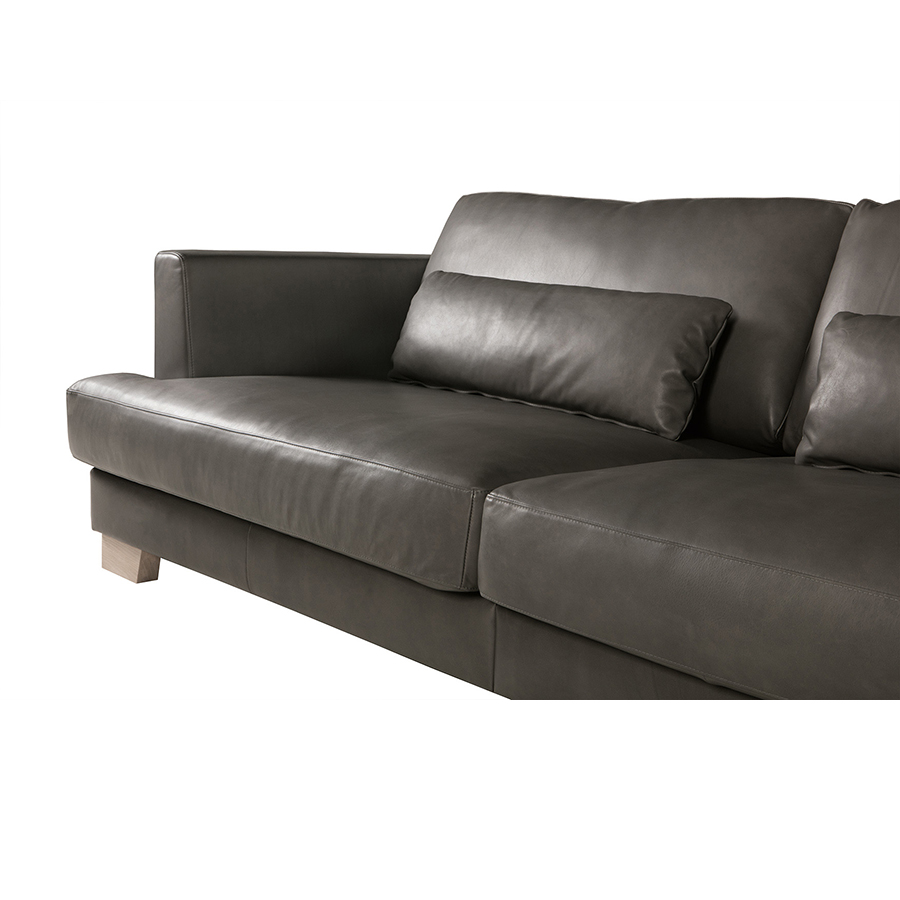 Диван Brandon трехместный, серый Sits S1082 - Вид №5