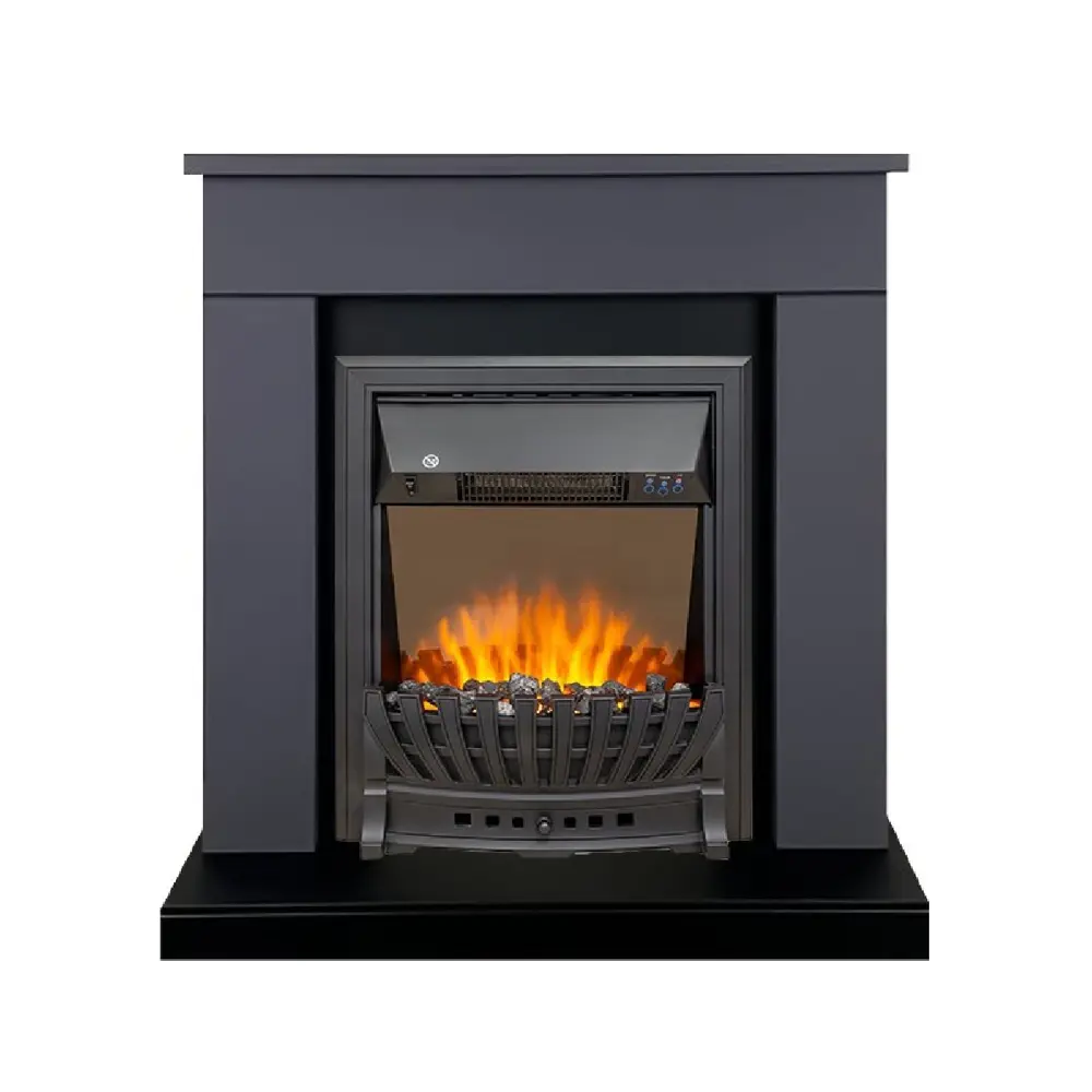 Каминокомплект Royal Flame Bergen STD SFT разборный Aspen Black 1.5 кВт цвет серый графит STLM-2185257