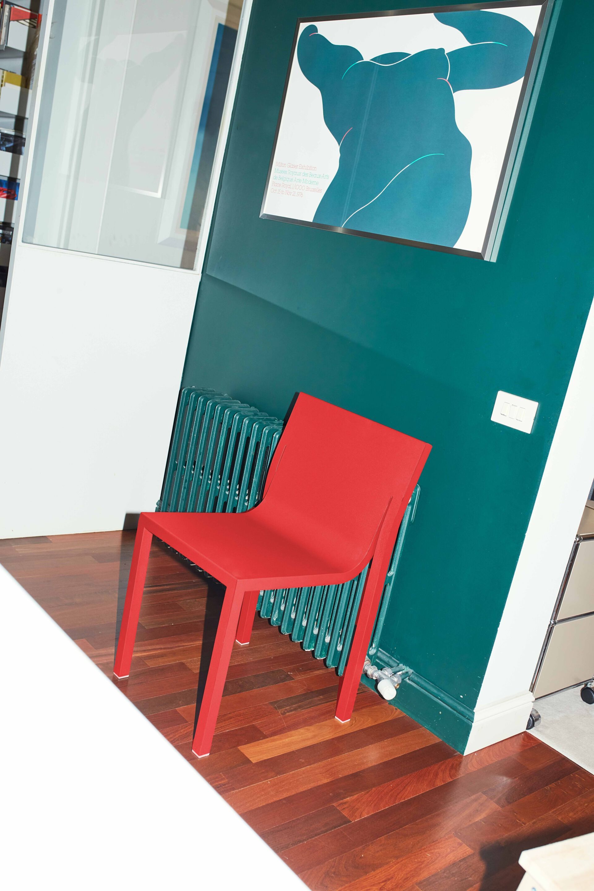 Штабелируемый алюминиевый стул BD Barcelona Stedelijk ARCH-00074987 - Вид №23