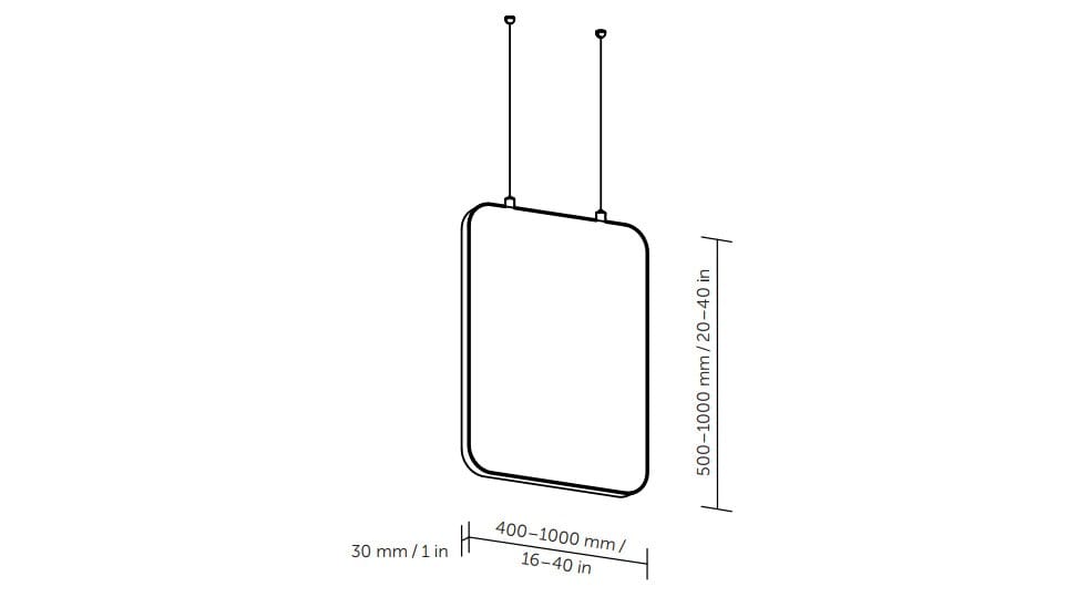 Акустическая подвесная панель из ткани SilentLab MUTE ARCH-00043154 - Вид №9
