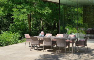 DurelTOP выдвижной прямоугольный садовый стол