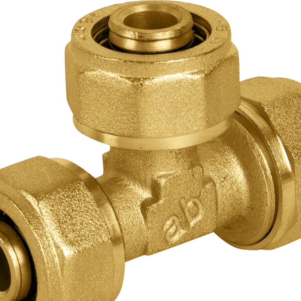 Тройник AQUABEAM 16 мм для трубопроводов из сшитого полиэтилена 82275219 STLM-0023764 - Вид №2