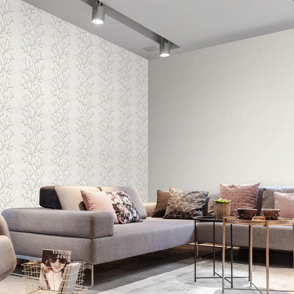 Обои флизелиновые Ateliero Nordic бежевые 1.06 м AT38173-02 STLM-2027178 - Вид №3