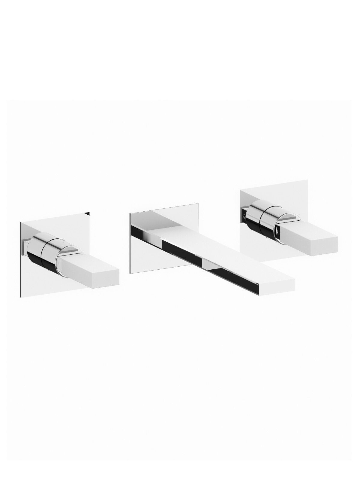 Настенный смеситель для раковины с 3 отверстиями без слива Rubinetterie Frattini Vita Due ARCH-00124133 - Вид №3