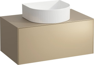 H4054110341421 Шкафчик, 1 ящик, совместим с раковиной-чашей 812340, 812341, 812342, 812343, с отверстием в центре LAUFEN PRO
